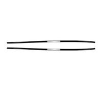 Bacar Luggage Carriers Roof Rack Side Rail Bars Glossy Black Left & Right Hand ABS for X6 G06 19-2025 2Pcs