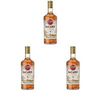BACARDÍ Anejo 4 Year Old, 40% ABV, 70cl / 700ml, Premium Caribbean Rum, Barrel Aged 4 Years in Oak Casks Under the Caribbean Sun (Pack of 3)