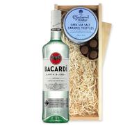 Bacardi Carta Blanca Rum And Dark Sea Salt Charbonnel Chocolates Box