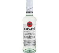BACARDI Carta Blanca Superior White Rum 350ml 35cl 375 ABV Iconic Caribb