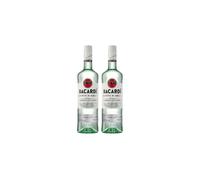 BACARDÍ Carta Blanca Superior White Rum 375 ABV 70cl 700ml Iconic Caribbean Rum Perfect for Cocktails Pack of 2
