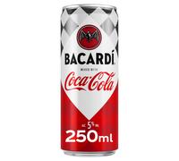Bacardi & Coca-Cola 250ml (Abv 5%)