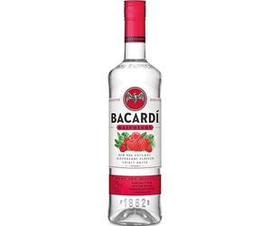 BACARDÍ Raspberry, 27% ABV, 70cl / 700 ml, White Rum Blended with Crisp Raspberry Flavours