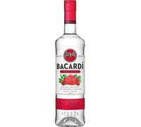 BACARDI Raspberry Flavoured White Rum, with Carta Blanca, 27% ABV, 70cl