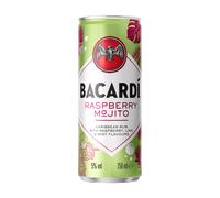 Bacardi Raspberry Mojito Flavoured Alcoholic Drink 250ml