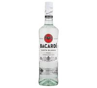BACARDÍ Carta Blanca Superior White Rum, 37.5% ABV, 70cl / 700ml, Iconic Caribbean Rum Perfect for Cocktails