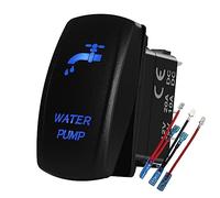 BACAUTOPARTS Car Boat Rocker Toggle Switch with Blue Led Lights for The ARB/Carling/NARVA 4x4 Accessories Caravan Supplies (Water Pump)