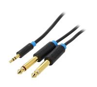 BACBI Cable Jack 635mm Male x2Jack 35mm 3pin Male 3 metreVENTION