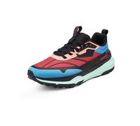 Bacca Bucci HYPERCORE Men's Running/Walking Shoes | Breathable Mesh Upper with Reinforced Overlays | Thick Cushioned Midsole | Rugged Lug Grip Outsole | Lace-Up Sports Sneakers, Velocity Pop, 10.5 UK