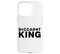 Baccarat King Card Game Poker Blackjack Vegas Gambling Slots Case for iPhone 15 Pro Max