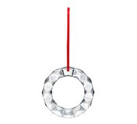 baccarat Noel Couronne 2019 Crystal WreathAnnual Christmas Ornament Clear | Size: 1 Pack baccarat Clear 1 Pack