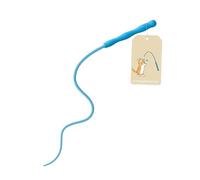 Bacchetta gioco per gatti- Gioco interattivo divertente in silicone morbido | Giocattolo esercizio fisico | antigraffio e stimolo mentale | Durevole Per addestramento, simulazione caccia,