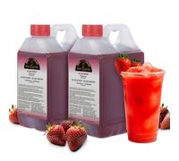 Bacchus Brew Slush Syrup for Ninja Slushie Machine 2×2L (1:5) 2×Strawberry