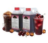 Bacchus Brew Slush Syrup for Ninja Slushie Machine 2×2L (1:5) Cherry × Cola