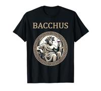 Bacchus Roman God of Wine and Feasts Antique T-Shirt