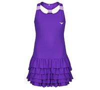 Bace Girls tennis dress frill skirt, Junior Tennis dress, Girls Netball team outfit, Girls Golf dress, Girls Sportswear (Purple, 11-12 years old)