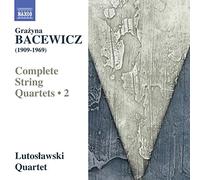 Bacewicz:String Quartets 2 [Lutoslawski Quartet] [NAXOS: 8572807] by Lutoslawski Quartet (2015-10-13)