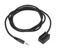 Baceyong 1.2m Car Stereo AUX Input Interface Adapter Cable for 0pel CD30 MP3, Universal 3.5mm Stereo Jack Car Radio AUX IN Cable Sound Adapter