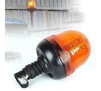 Baceyong 12 V/24 V Amber Flashing Rotating DIN Pole Spigot Mount Tractor Warning Light for Tractor
