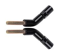 Baceyong 1pc Motorcycle Handlebar Rear View Side Mirror Stem Extenders, Motorbike Side Mirror Stem Extenders Compatible with Ha-rley Sportster X883 1200 Iron 883