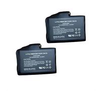 Baceyong 2PCS 7.4V 2200mAh Lithium Polymer Rechargeable Battery, Lithium Polymer ion Battery Rechargeable Lithium ion Polymer Battery UL FCC Safety certification Black Dustproof Batteries