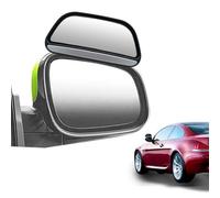 Baceyong 2PCS Universal Adjustable Car Rear View Replacement Mirrors Blind Spot Mirrors with Frog Eyes, 360° Wide Angle All-round Vision