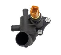 Baceyong Car Engine Coolant Thermostat Assembly Compatible with KIA Picanto SA New Morning, Compatible with Hyundai Atoz & Amica Friend 1.0 1.1 25650 02501 2565002500 Car Cooling Heating Accessories