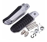 Baceyong Motorcycle Front Foot Rests Front Foot Pegs Compatible with Suzuk1 GSX1300R GSX1300 Hayabusa, GSX650F GSX1400, V-Strom 650 1000 DL650 DL1000 Aluminum