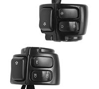 Baceyong Motorcycle Handlebar Control Switches, Fit for 1'' (25mm) motorcycle handlebar, Fit for 1996-2012 Harl-ey Softail