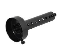 Baceyong Motorcycle Muffler, DB Killer, Exhaust Pipe Deflector, Exhaust Muffler, 35-60mm Black/Sliver