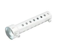 Baceyong Motorcycle Muffler, DB Killer, Exhaust Pipe Deflector, Exhaust Muffler, 35mm Silver