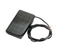 Baceyong Third Strobe Flashing Tail Brake Light Kit, Universal 15 LEDs Rear 3rd Strobe Flashing Indicator Light