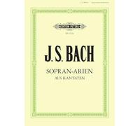 Bach: 15 Soprano Arias from Cantatas (High Voice and Piano) (EP3335A) (Edition Peters)