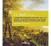 Bach 6 Suiten für Violoncello solo / Suite 3 (arr. R. Schumann) - Jan Sciffer