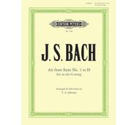 Bach: Air on the G String from Orchestral Suite No. 3 in D BWV 1068 (Piano Solo) (EP7110): For Piano or Organ (2 staves only)