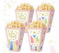 BACH AND BOOZY 12 PCS Castle Princess Candy Favor Bags Princess Castle Favor Treat Goodies Bags for Princess Party Decorations Baby Shower Wedding Supplies