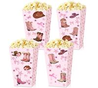 BACH AND BOUJEE 12pcs Horse Western Birthday Party Decoration Cowgirl Party Favor Boxes Party Supplies Cowgirl Rodeo Decorations for Baby Shower Birthday Party