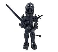 BACH AND BOUJEE 3D Printed Skeleton Knight Skeleton Figure with Removable Accessories Skeleton Halloween Decor Fantasy Worlds Party Supplies Table Decor Birthday Present for Gamer