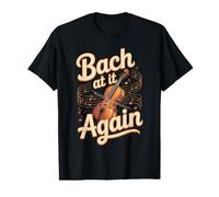 Bach At It Again Cello Cellist Value Graphic T-Shirt
