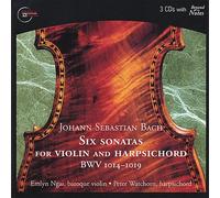 BACH - Bach: Six Sonatas for violin and harpsichord [BOX SET]