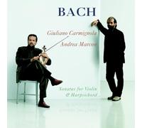 Bach - Bach: Sonatas for Violin & Harpsichord /Carmignola · Marcon