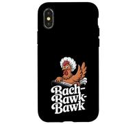 Bach Bawk Bawk Funny Chicken Music Humor Case for iPhone X/XS