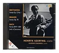 Bach/Beethoven/Brahms: Violin and Piano Works