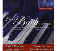 Bach Boldrini David - Concertos for Three and Four Pianos and Strings