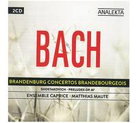 Ensemble Caprice - Brandenburg Concertos / Preludes Op 87 [New CD]