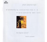 Bach: Brandenburg Concertos Nos 4-6; Triple Concerto BWV 1044/Pinnock