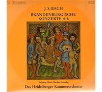 Bach - Brandenburgische Konzerte 4-6, Das Heidelberger Kammerorchester [Vinyl LP]