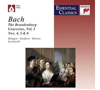 BACH / BRUGGEN / LEO - BRANDENBURG CONCERTOS 4-6 - cd - P3z
