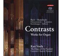 BACH/BUXTEHUDE/SALLINEN/VUOLA - Contrasts - Works for Organ - Kari Vuola