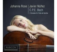 Bach, C.P.E. - C.P.E. Bach: 3 Sonatas For Viola Da Gamba